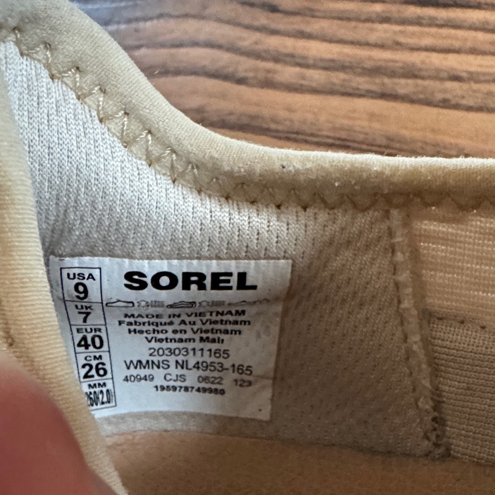Sorel size 9 Kinetic Impact Shoes - Picture 5 of 6